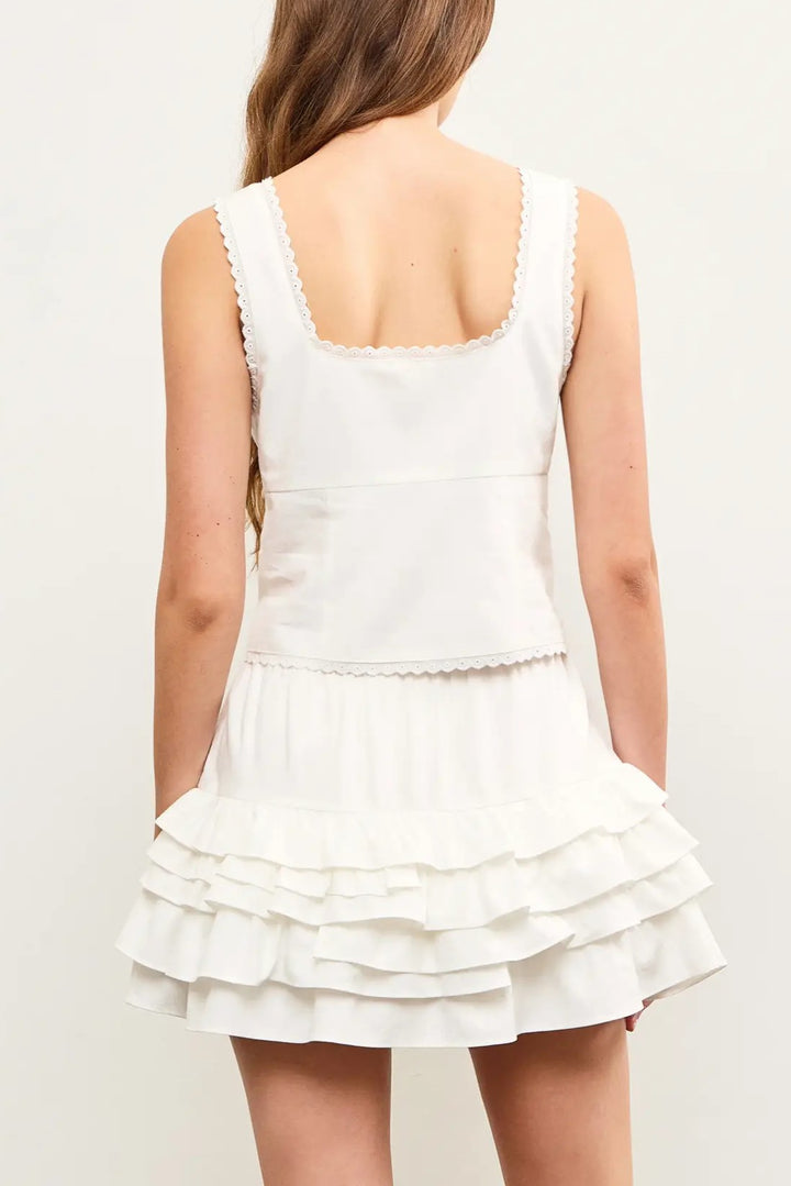 Lariat Tie Top