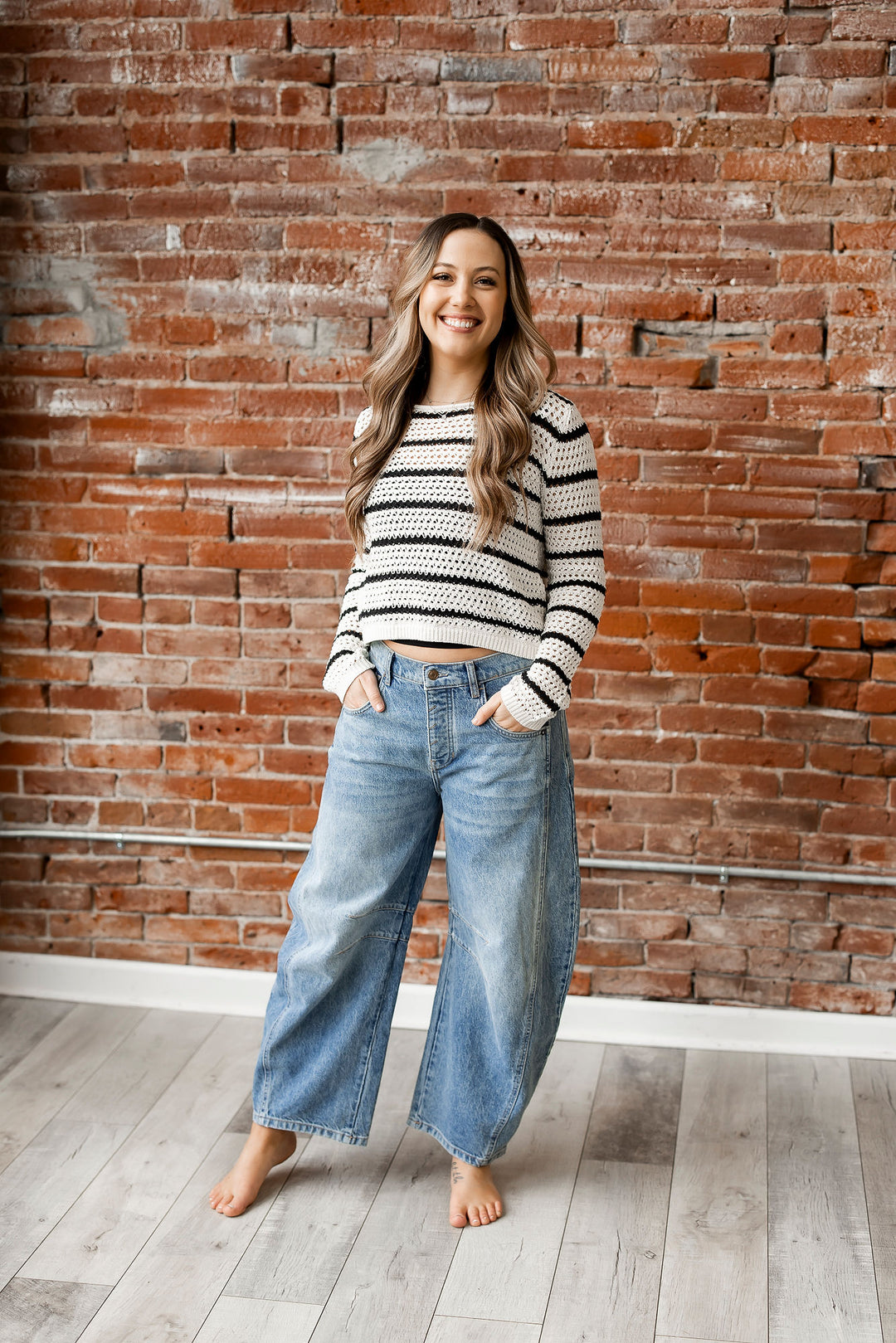 Good Luck Mid Rise Barrel