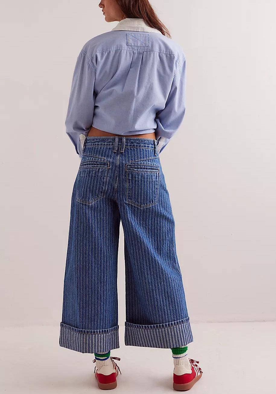 Brette Cropped Wide Leg